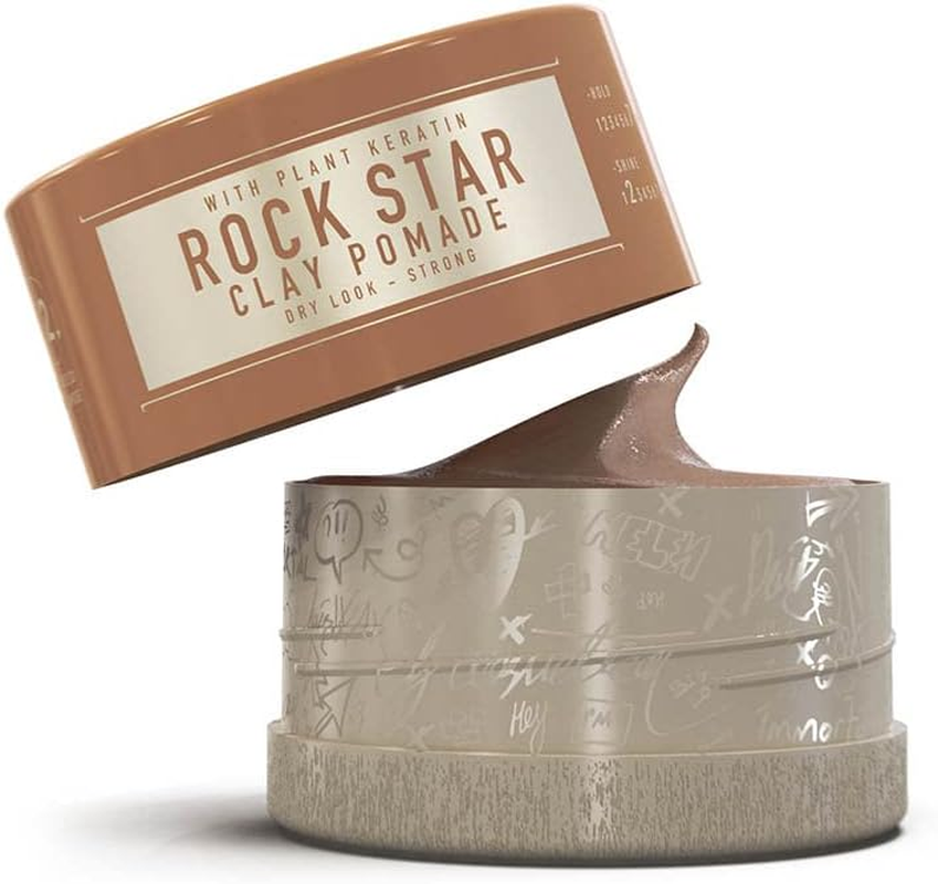 Immortal Infuse Rock Star Clay Pomade with Keratin 150Ml