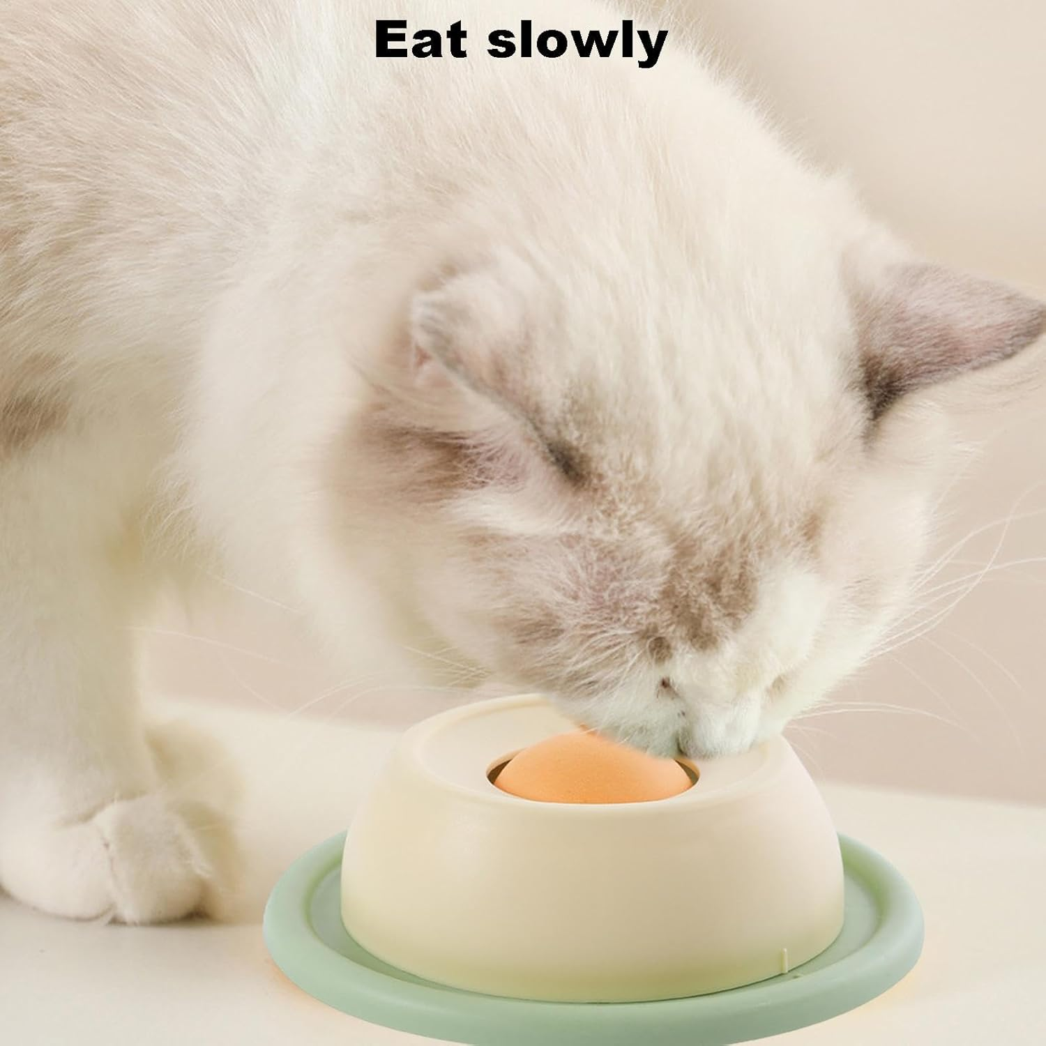 Shurzzesj Licking Plate for Dogs | Interactive Slow Feeder Rotating | Fun Food Bowl anti Vomiting Puzzle Cats Toy for Pets image number 6
