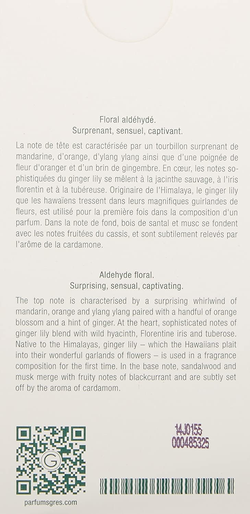 Parfum Gres Cabotine Vaporisateur Natural Spray Eau De Toilette, Multi, 100 Milliliter (CABOTINE-494027)