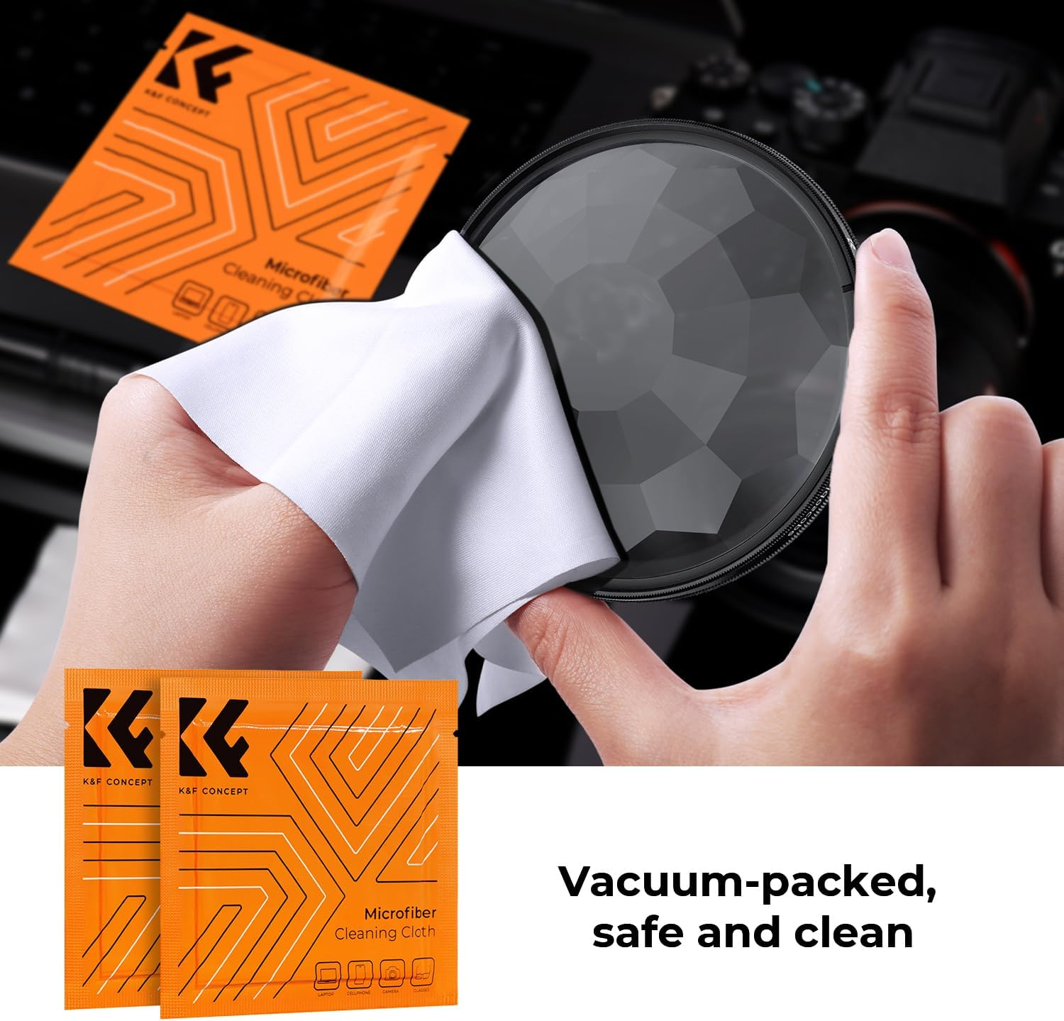 K&F CONCEPT 82Mm Kaleidoscope Lens Filter, Special Effects Filter Prism Crystal Glass with Multi Refraction Subjects for Camera Lens image number 2