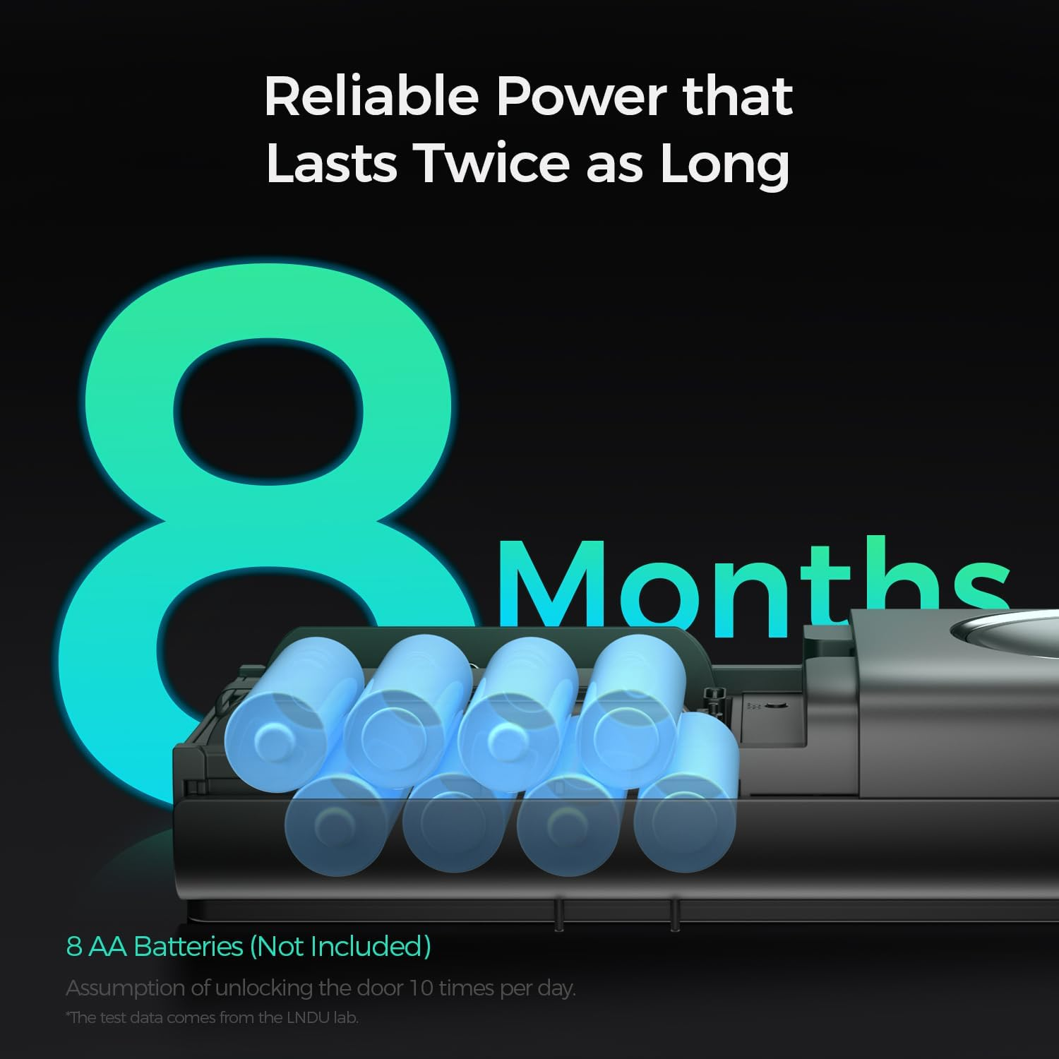 Connect Smarthome Smart Deadbolt Lock with Home Support &ndash; Fingerprint & Siri Control, Apple Home Key Access via Iphone or Apple Watch, DIY Install for Australian Doors