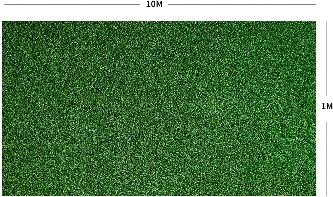 Marlow 1M X 10M Artificial Grass Synthetic Turf Fake Plastic Plant 10SQM, 35MM Thickness Cuttable Synthetic Grass Rug, DIY Pads Door Mat Rug for Garden Patio Lawn Backyard Outdoor(Black Backing) image number 2
