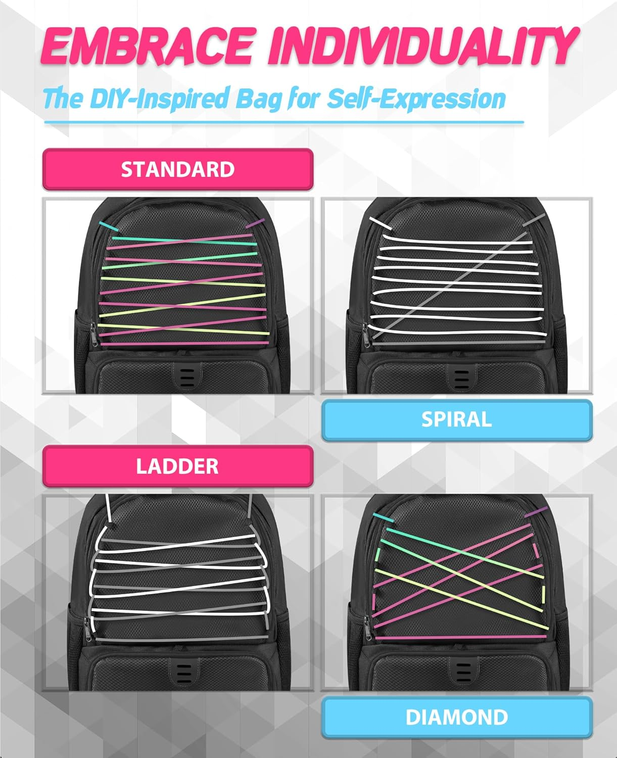 TRAILKICKER Mesh Black Basketball Soccer Bag Backpack Sports Volleyball Football Bag with Ball and Shoe Compartment for Boys Girls Man Women Ball Equipment Bag All Sports Venue image number 1