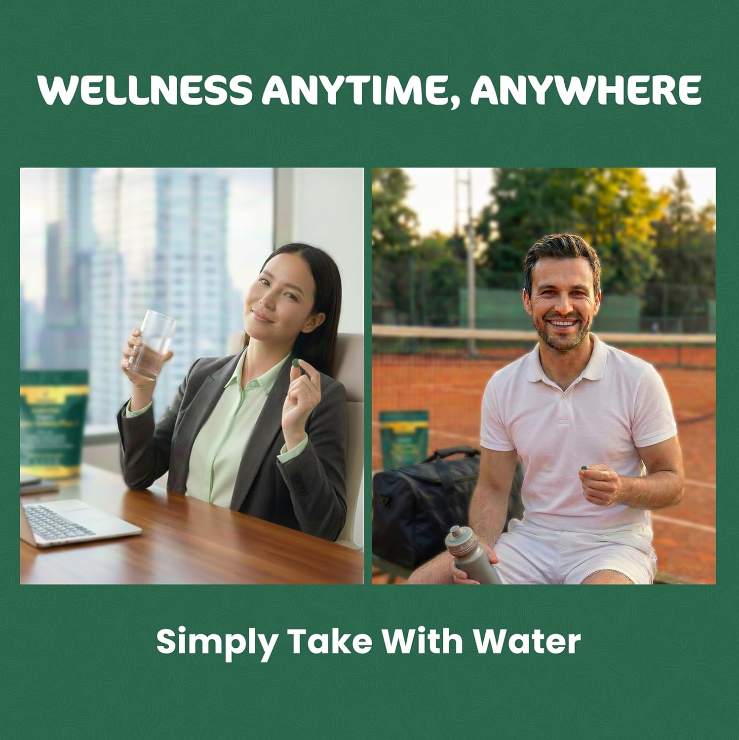 Biogenesis Organic Chlorella Tablets &ndash; 1000 Count (200Mg) | Australian Grown | Biodynamic Cracked Cell Wall | Rich in Chlorophyll, Vitamins & Minerals | Supports Energy & Immunity | Vegan Mini Tablets image number 2