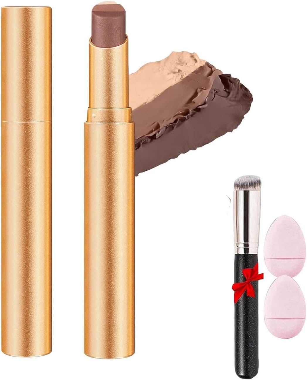 3-Color Gradient Eyeshadow Stick Set,Waterproof Long-Lasting Cream & Glitter Eyeshadow Sticks,For Day and Night,Portable Glitter Shadow,For Women (All, SIZE)