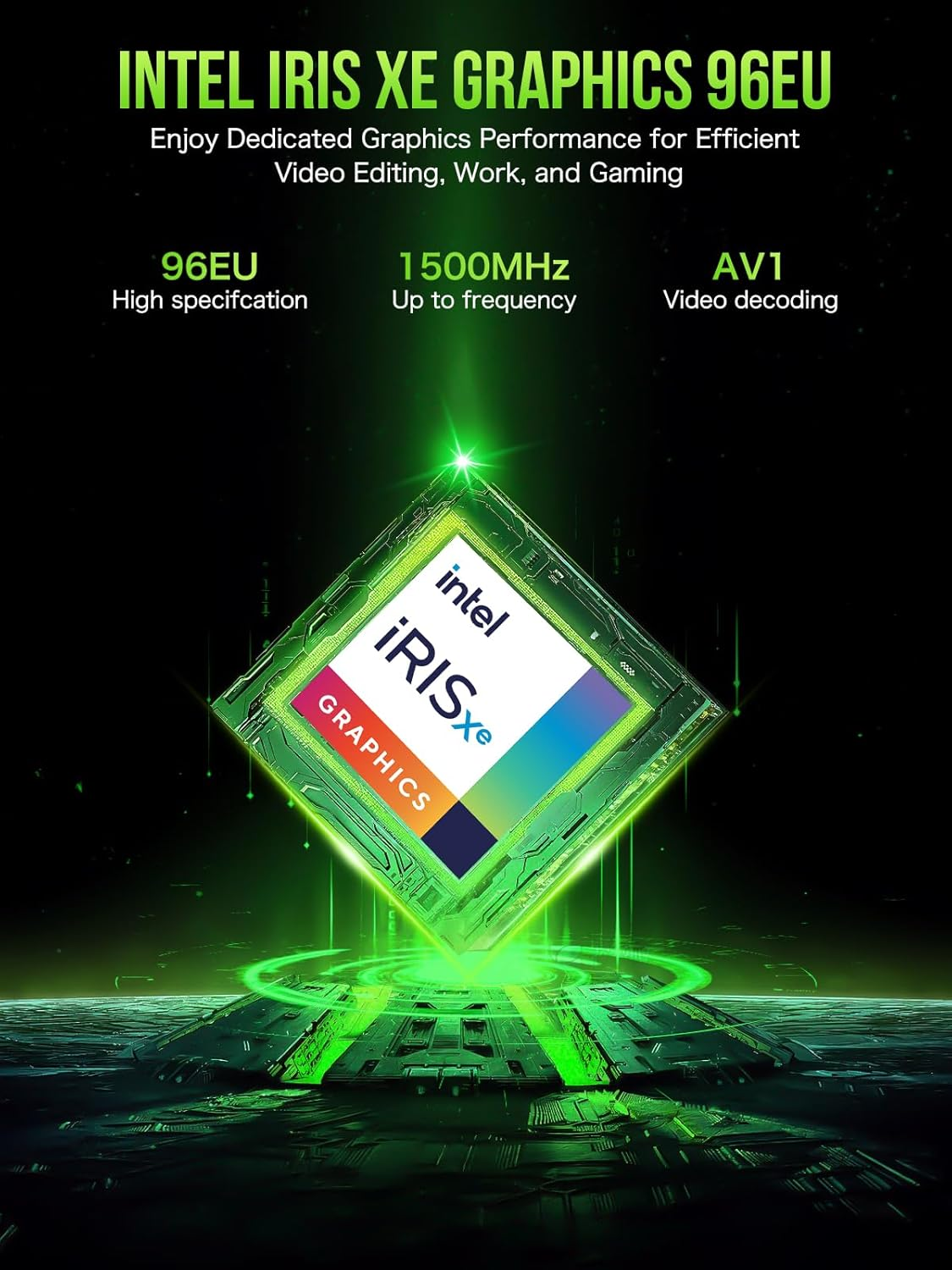 Gmktec Mini PC Intel Core I9 13900Hk(Turbo 5.4Ghz) 32GB DDR5 1TB SSD Nvme Mini Computers Workstation Quad 8K Display, 8XUSB Ports/Com/Hdmi/Dp 2.5G LAN Wifi6 & BT 5.2 Office Business K10 image number 2