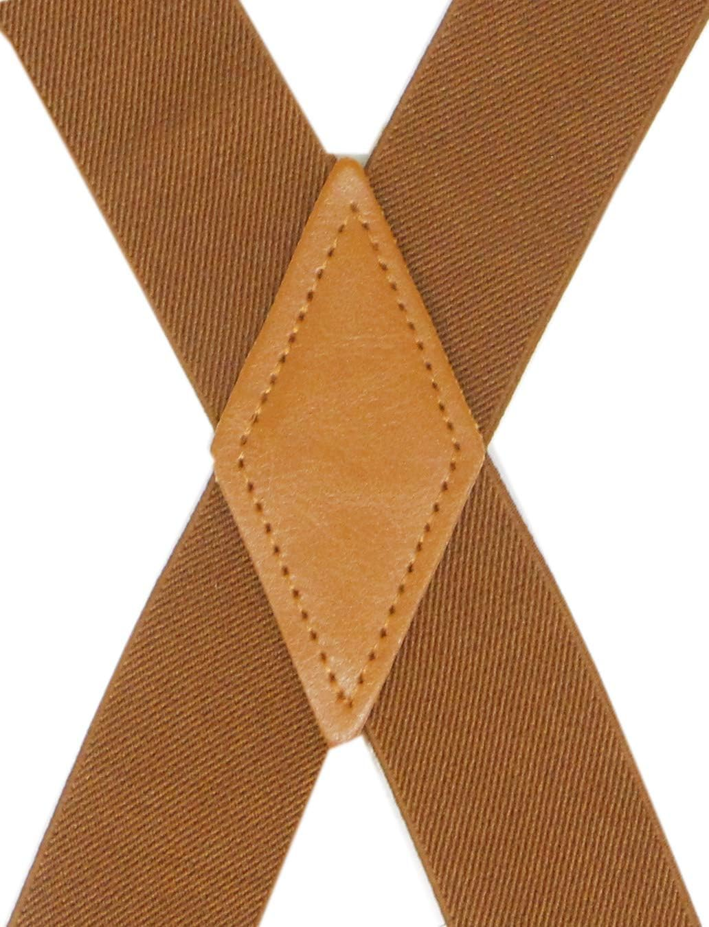 Doloise Adjustable Elastic X Back Style Suspenders for Men'S and Women'S with Strong Metal Clips image number 1