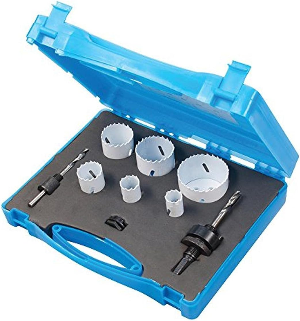 Silverline 595759 Plumbers Bi-Metal Holesaw Kit 9Pce 19-57 Mm Dia image number 2