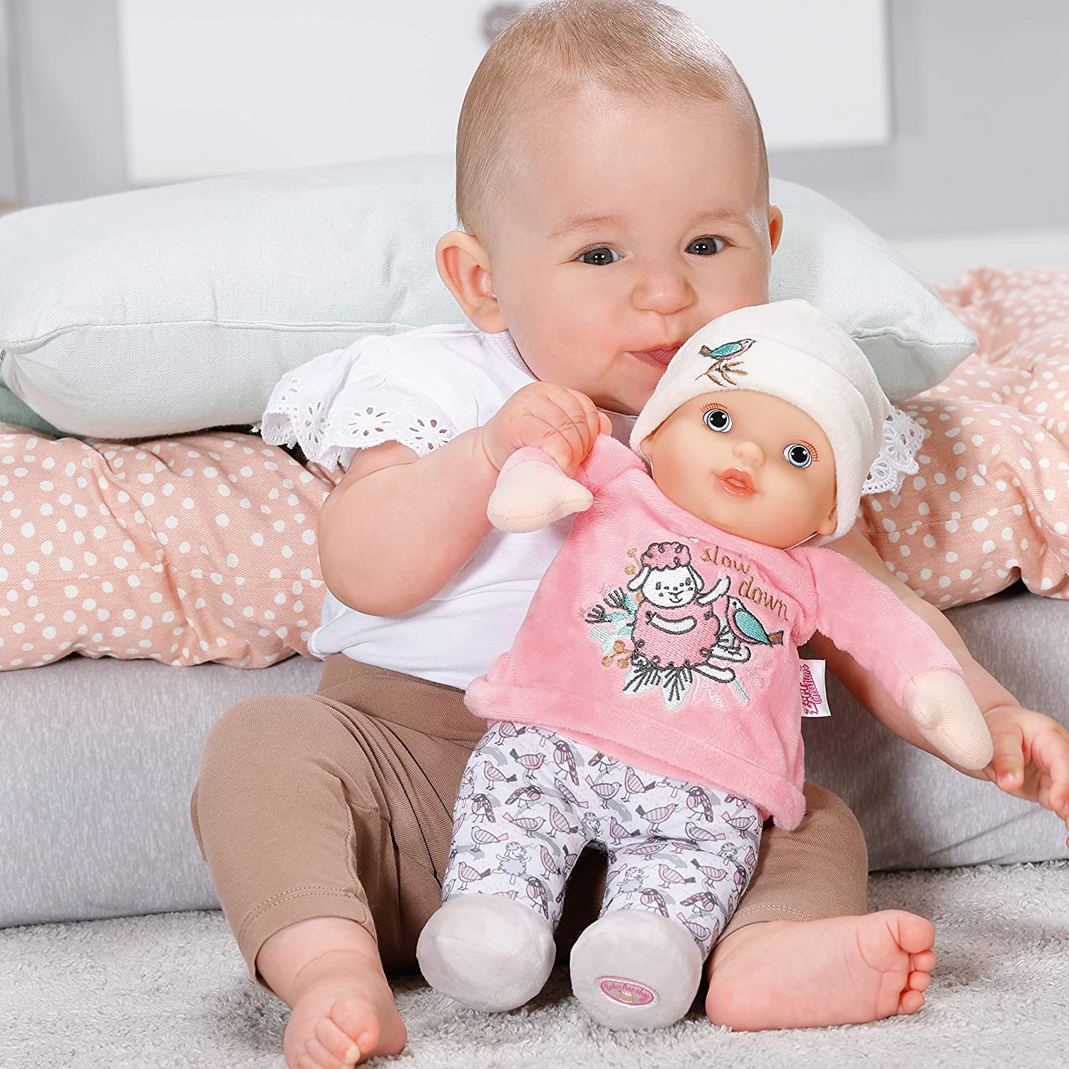 Baby Annabell Sweetie for Babies - 30Cm Soft Bodied Doll with Integrated Rattle - Suitable from Birth - 706428 image number 3