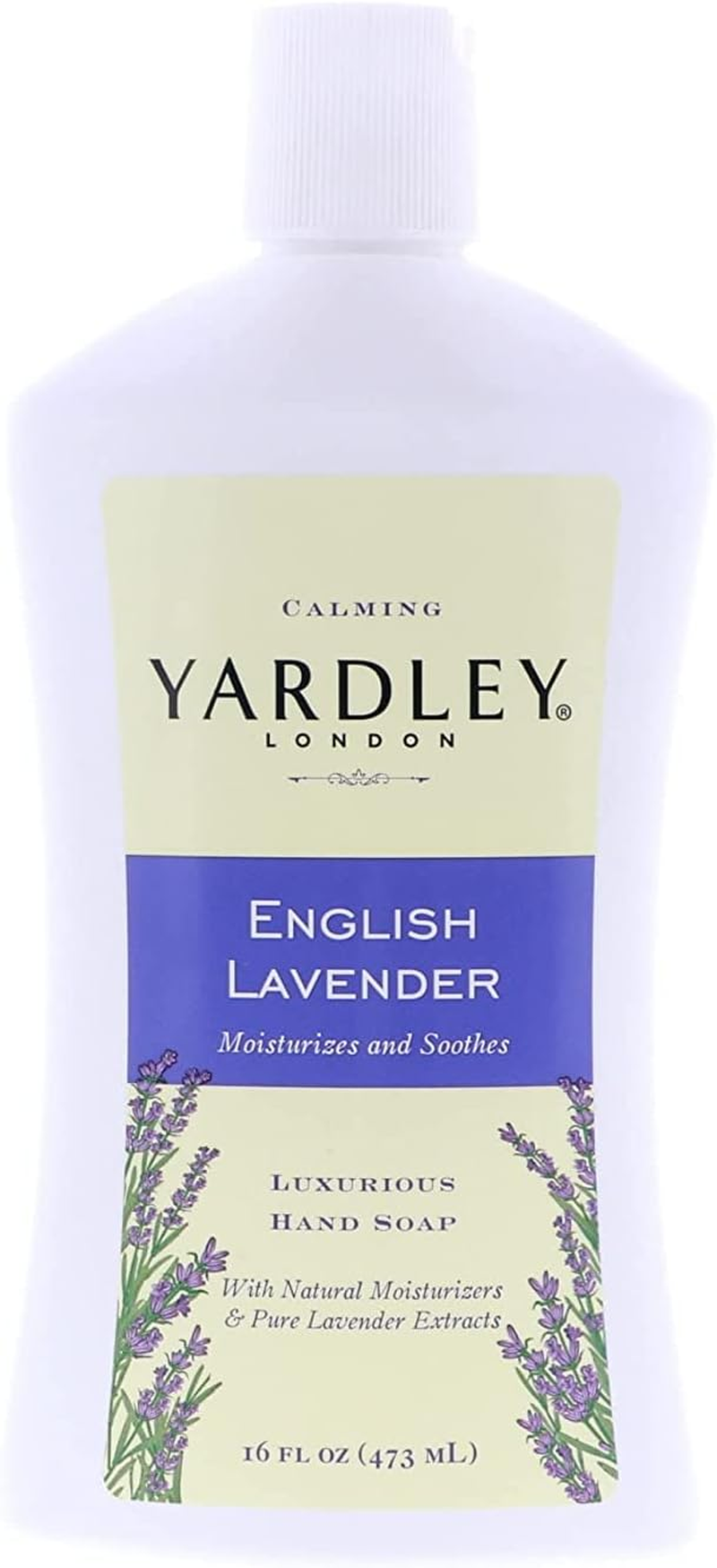 (Pack of 3) - Yardley London Luxurious Hand Soap Refill, Flowering English Lavender 470Ml (Pack of 3) image number 1