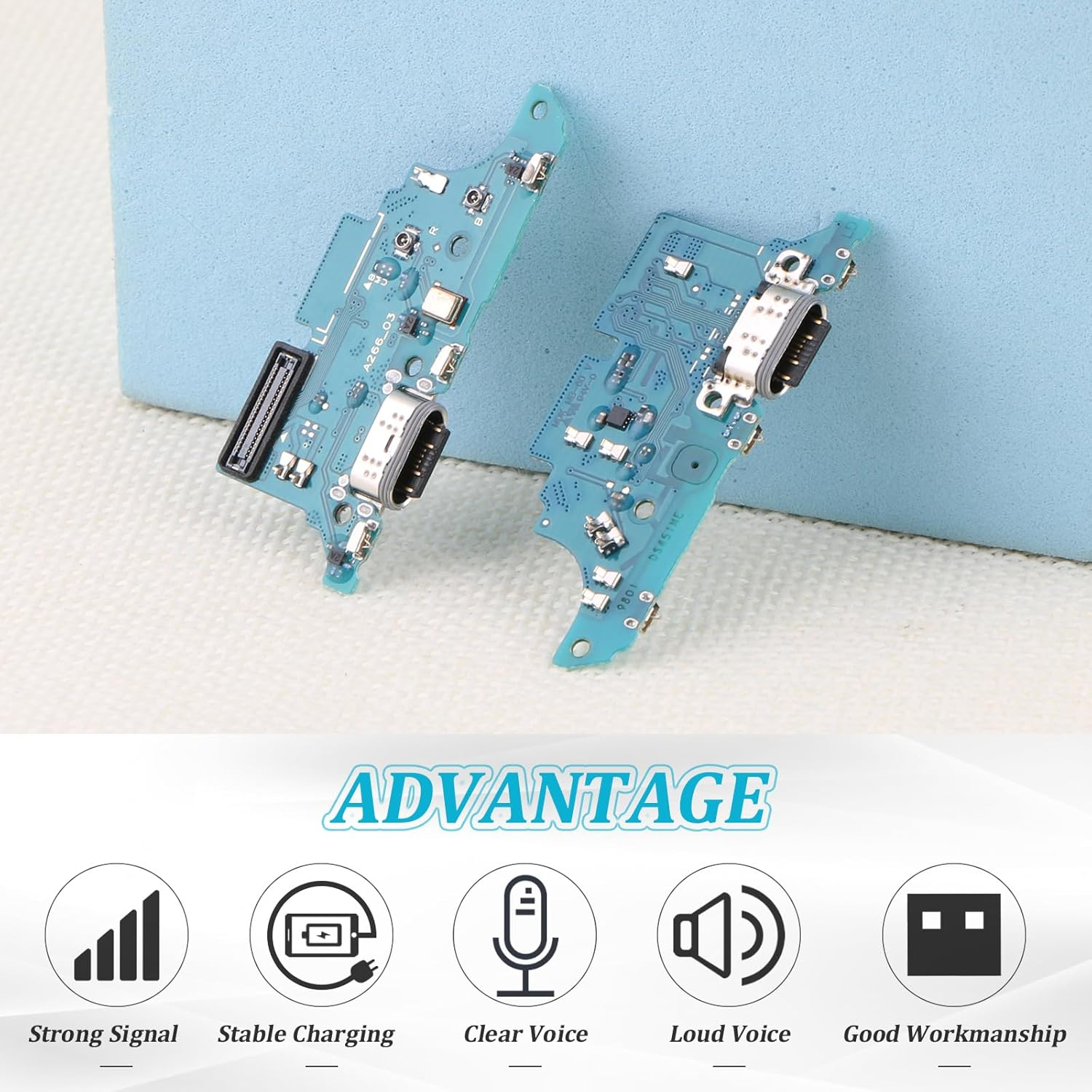 Rongzy Charging Port Compatible with Samsung Galaxy A26 5G A266E A266B A266U Replacement of Charging Port USB Dock Connector for Samsung Galaxy A26 5G Flex Cable Charging Port Charging Port image number 2