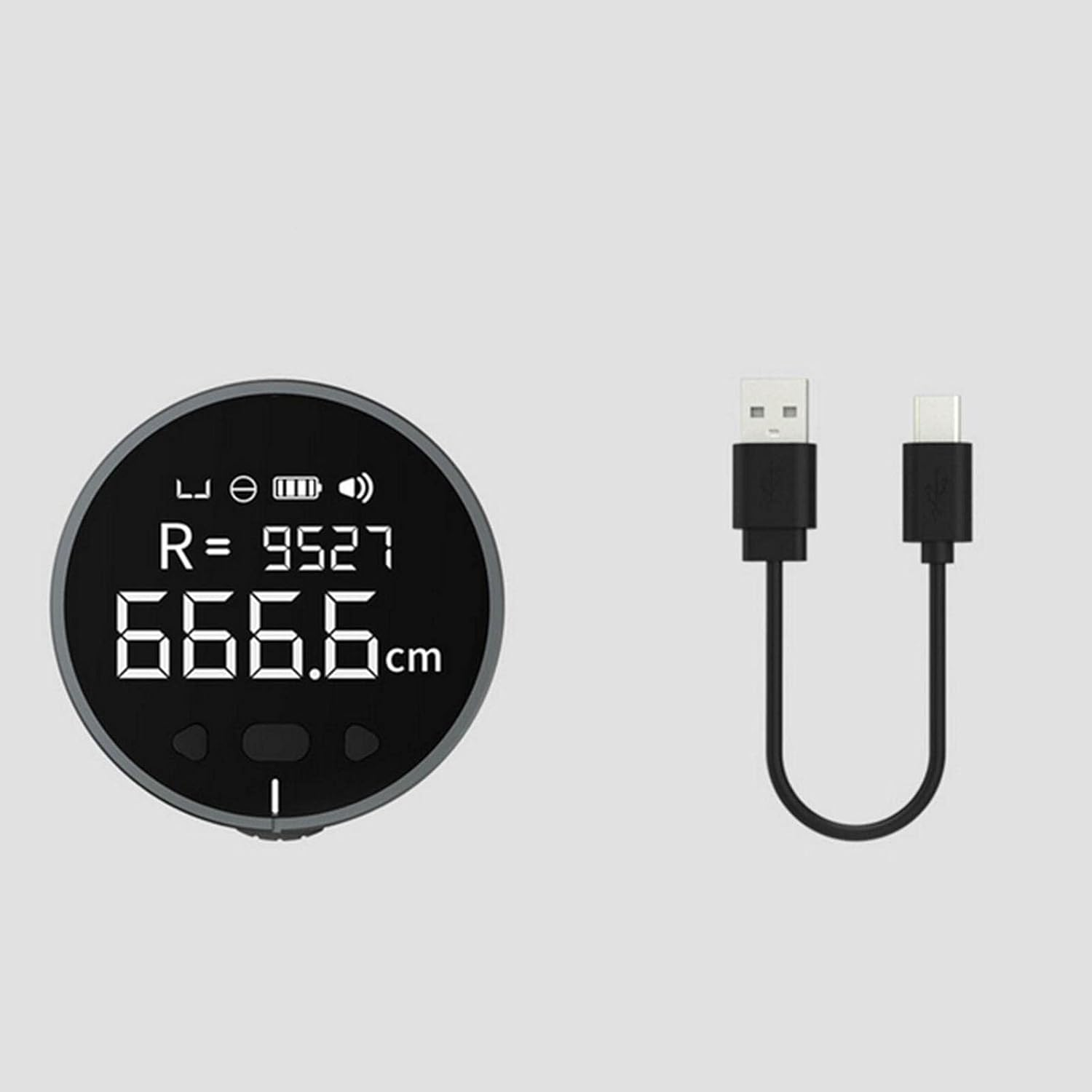 324Ft/99M Electronic Digital Tape Measure with LCD Display, Rolling Measuring Tool for Flat Curved Diameter Odd Shape High Precision Tool image number 6