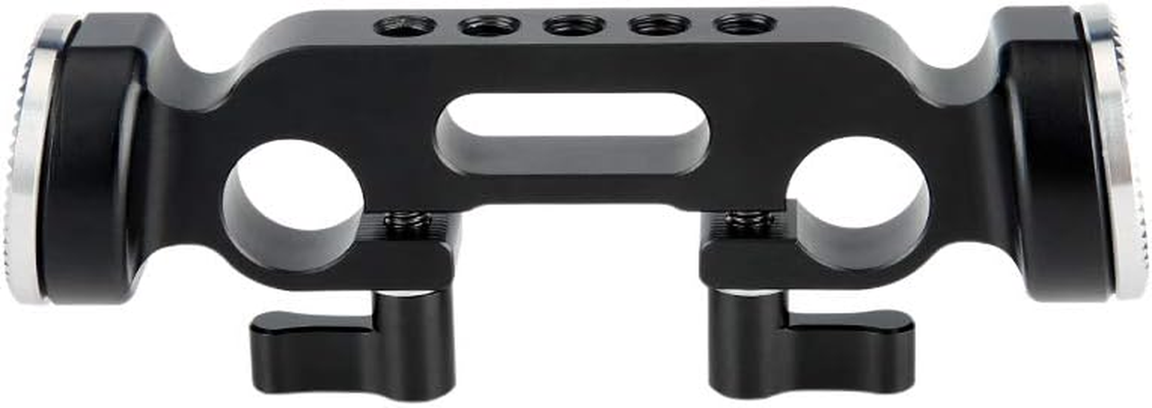 NICEYRIG 15Mm Dual Rod Clamp with Rosette for ARRI Standard(M6 Thread, 31.8Mm) image number 5