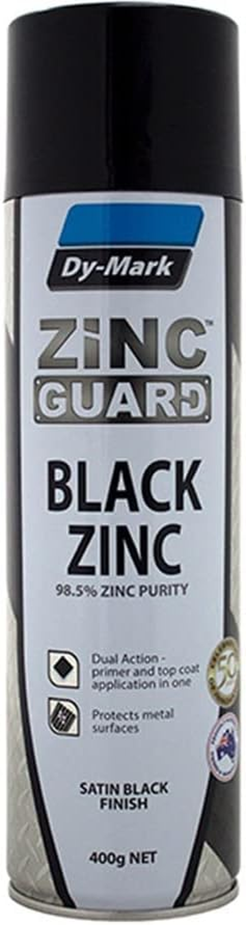 Dy-Mark Zinc Guard Paint Spray 400 G, Black Zinc