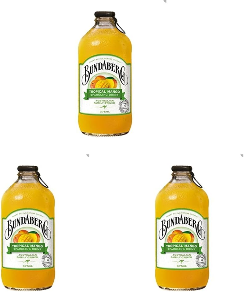 Bundaberg Tropical Mango Sparking Drink 375 Ml image number 2