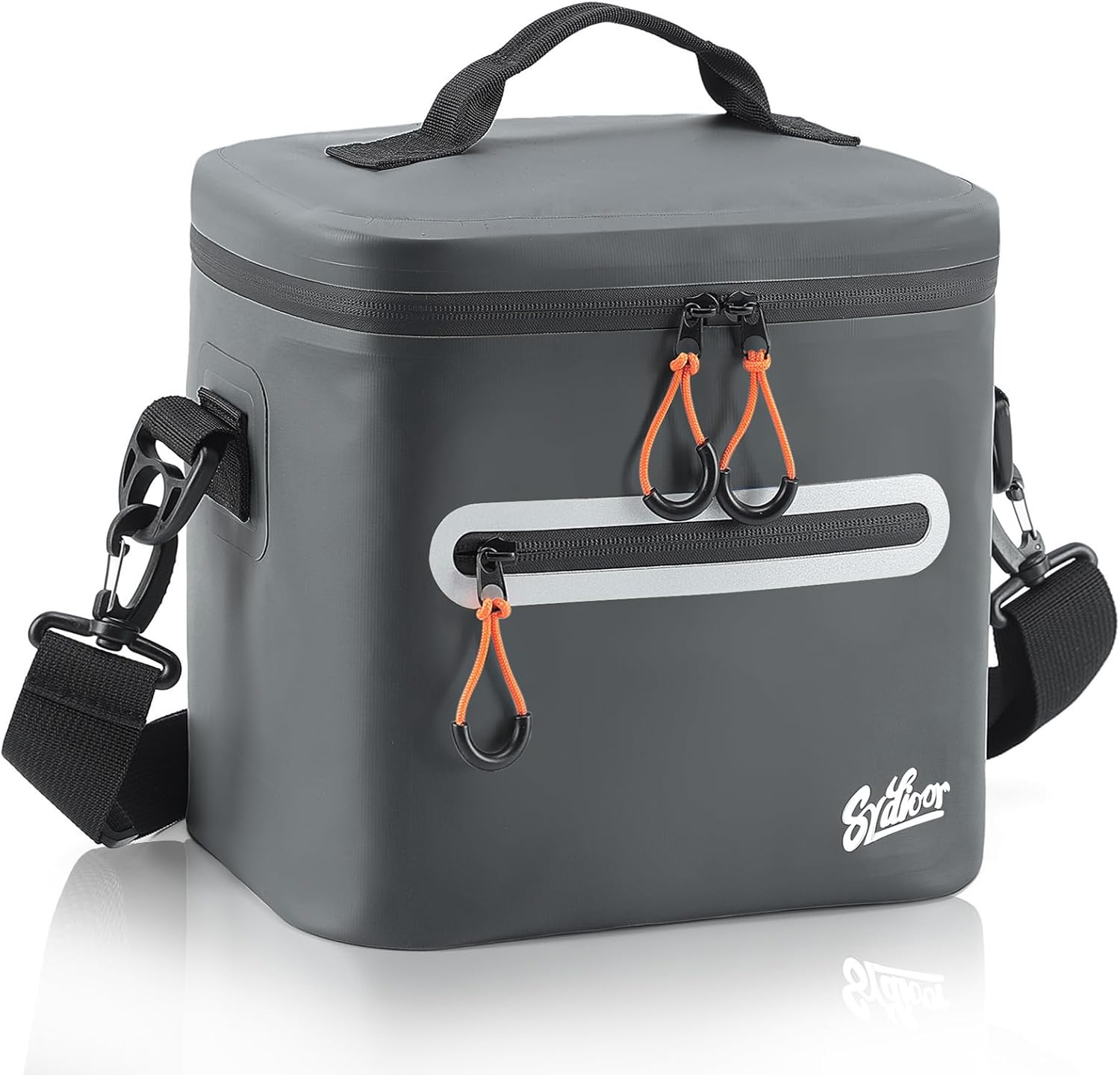 Soft-Sided Cooler Bag, 7/16/30 Can Portable Ice Chest Box, Waterproof, Leak-Proof, Insulated Cooler for Lunch, Beach, Drink, Beverage, Travel, Camping, Picnic image number 2