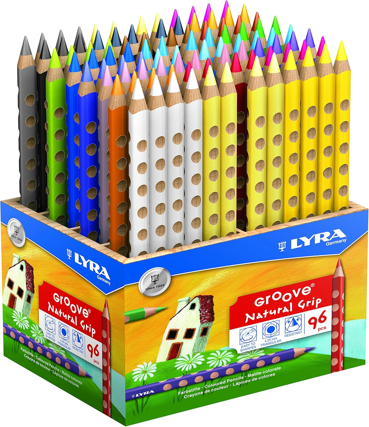 Lyra Groove Graphite Pencils (Pack of 12) image number 3