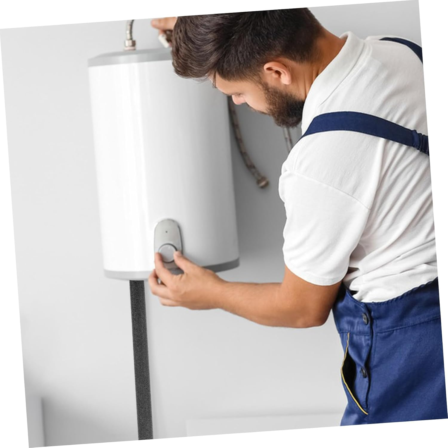 FOYTOKI 4Pcs Insulation Foam Covers for Protective Foam Covers Insulation Cover Insulation Foam Insulation Foam Tubes Covers Insulation Outdoor Sponge Tube image number 2