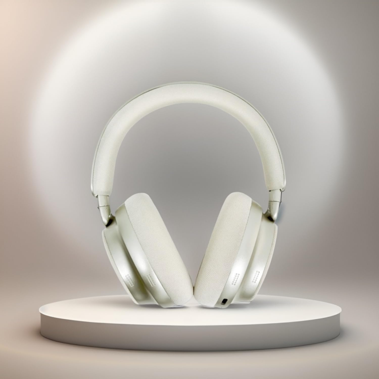 TEISCHE Wireless Headphones with Bluetooth 5.3, 40H Autonomy, Clear Sound with Strong Bass, Foldable and Adjustable, Microphone for Calls, Convenient and Compatible (Champagne) image number 1