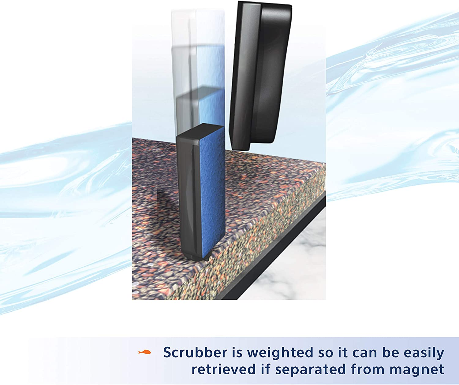 Aqueon Aquarium Algae Cleaning Magnets Glass/Acrylic, Small