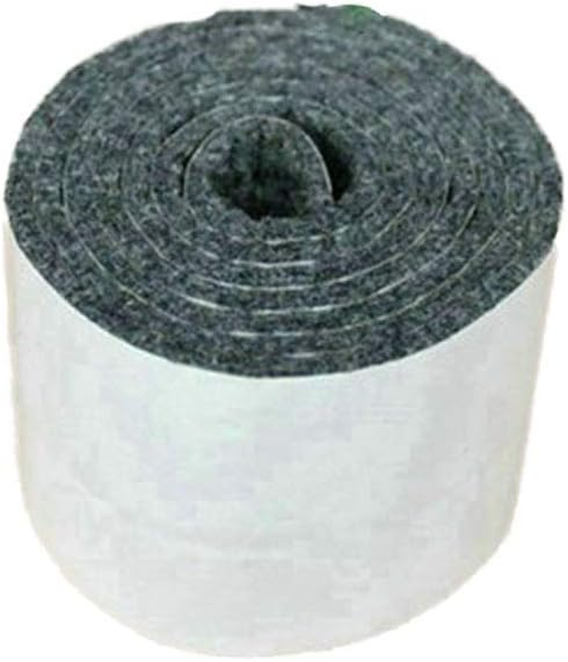 Tophomer 1M X 10Cm X 3Mm Felt Furniture Pads, Black, Rectangular, Felt Material, Self-Adhesive, for Sofa, Chair, Desk, Wood, Tile, Vinyl