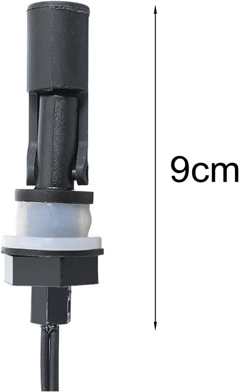Eigell Float Switch Water Level Sensor Horizontal Liquid Float Switch Side Mounted for Gardening