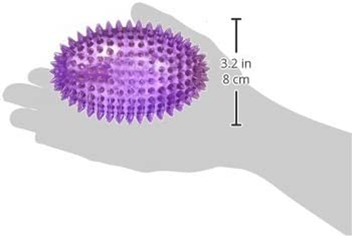 Gnawsome&trade; 4.5&rdquo; Spiky Squeaker Football Dog Toy - Large, Cleans Teeth and Promotes Good Dental and Gum Health for Your Pet, Colors Will Vary,All Breed Sizes image number 6