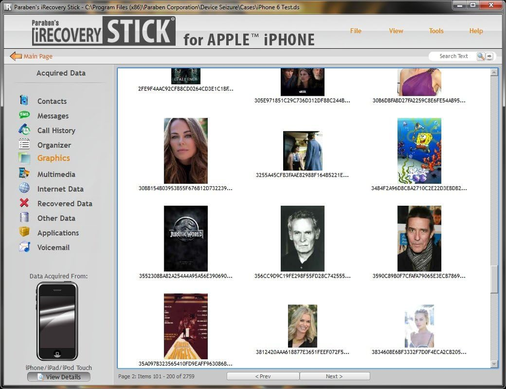 Paraben Consumer Software Irecovery Stick Compatible with Apple Iphone Data Recovery image number 3