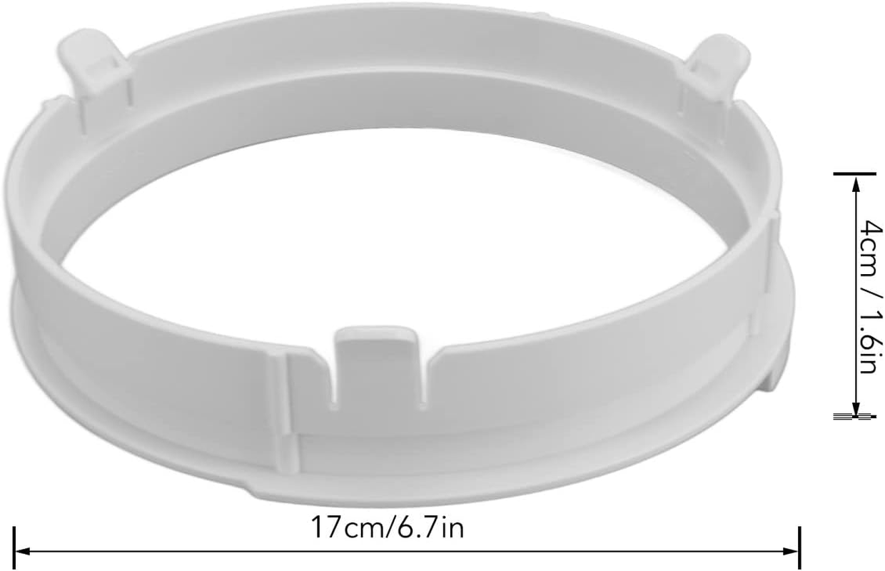 Portable AC Hose Connector,Abs Adjustable Exhaust Duct Interface for Midea 1.5P Mobile Air Conditioner KYR 35 image number 2