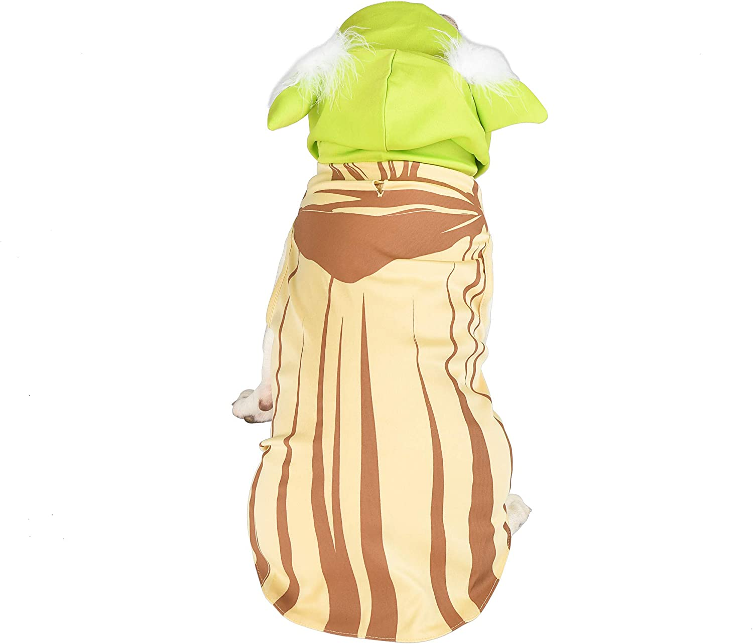Star Wars Yoda Costume for Dogs, Small (S) | Hooded and Comfortable Green Yoda Dog Costumes for All Dogs | Dog Halloween Star Wars Dog Costume for Small Dogs | See Sizing Chart for More Info image number 6
