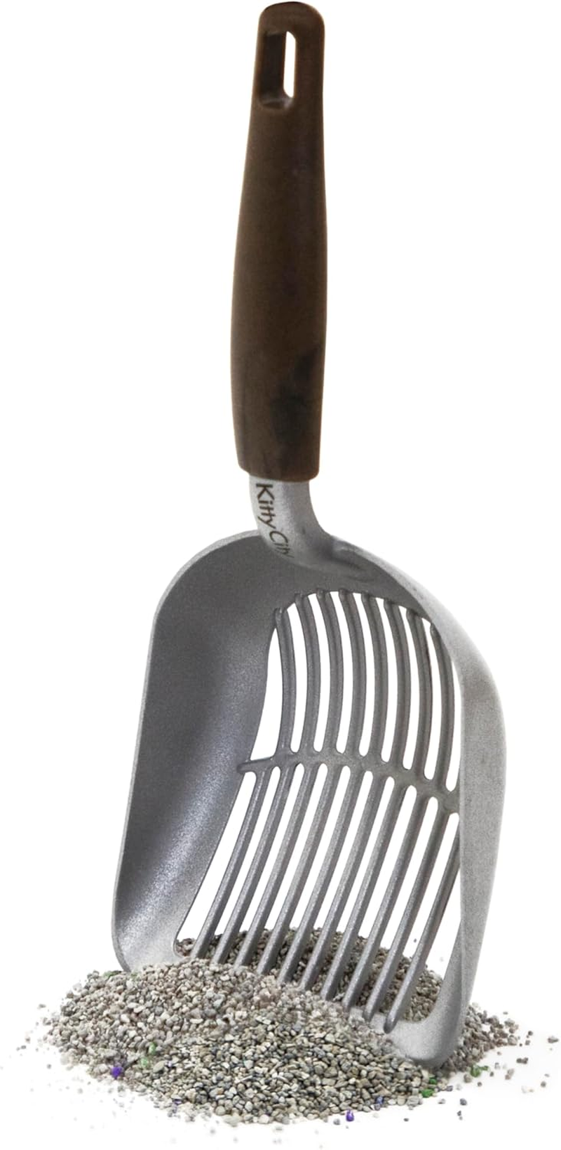 Kitty City Corrugate Scratch Pad, Non-Stick Litter Scoop, Litter Mats, Cat Litter Box Kit image number 6