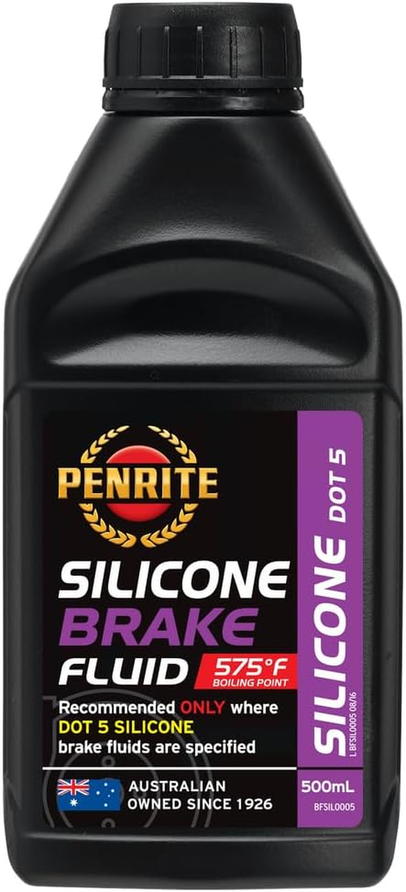 BFSIL0005 Penrite Silicone Brake Fluid - 500Ml