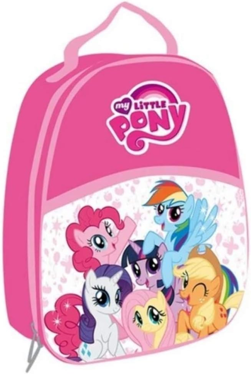 Fun House My Little Pony Insulated Backpack for Children 3 Years + | H25 X W21 X D13.5 Cm | Picnic Bag for Nursery School | Official Hasbro Licensed | Adjustable Straps | Gift Idea for Girls image number 1