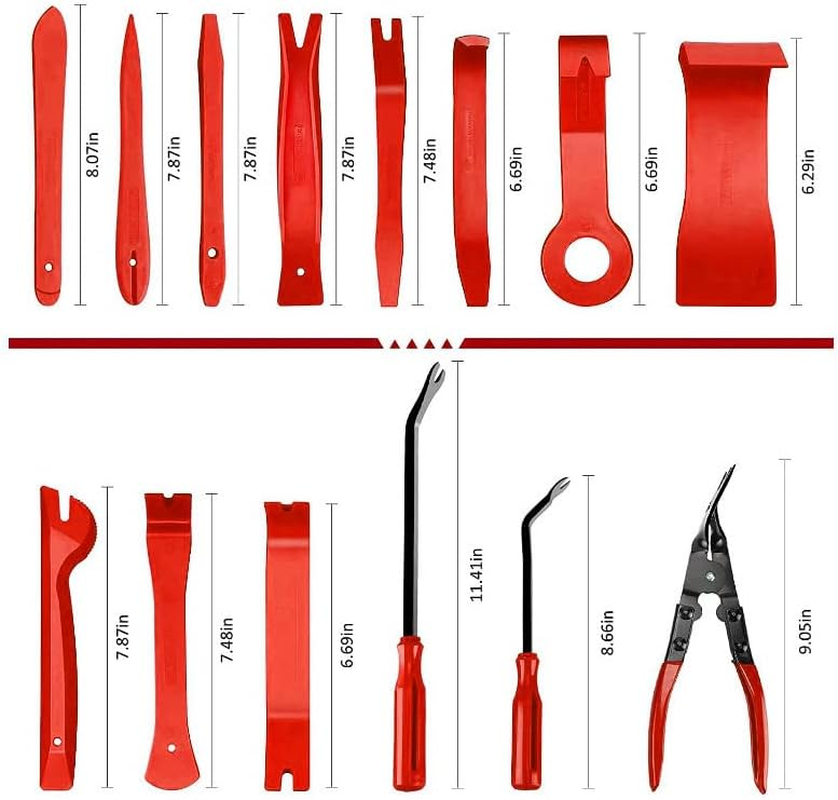 X240 Car Trim Removal Tool Auto Hand Tools Pry Bar Dash Panel Kit Door Interior image number 4