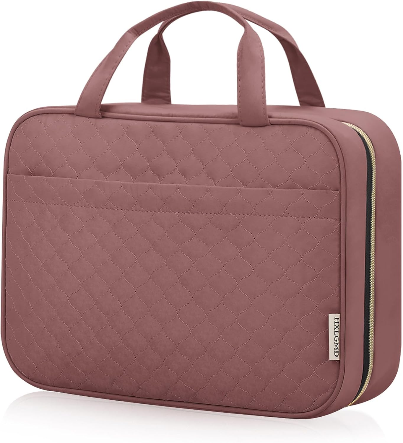 HXLGMD Travel Toiletry Bag with Hanging Hook, Rosewood, Medium image number 4