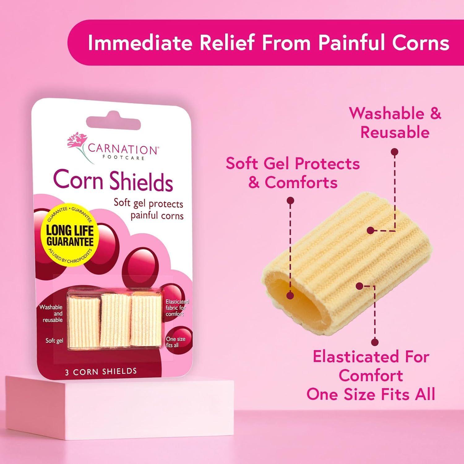 Carnation Corn Shields - Pack of 3 image number 4