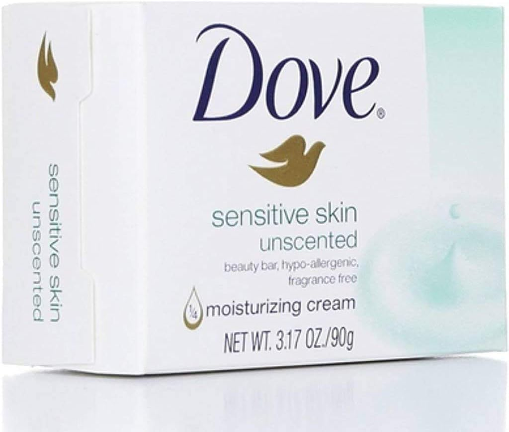 Dove Bar Soap for Sensitive Skin 3.15 Oz (Pack of 8) image number 4