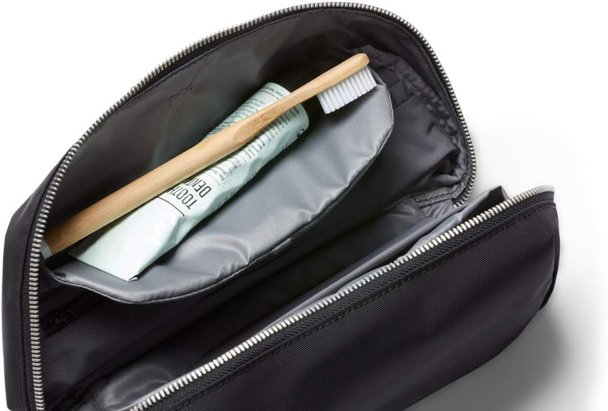 Bellroy Toiletry Kit plus &ndash; (Toiletries Pouch, Bag) - Black - Clay image number 7