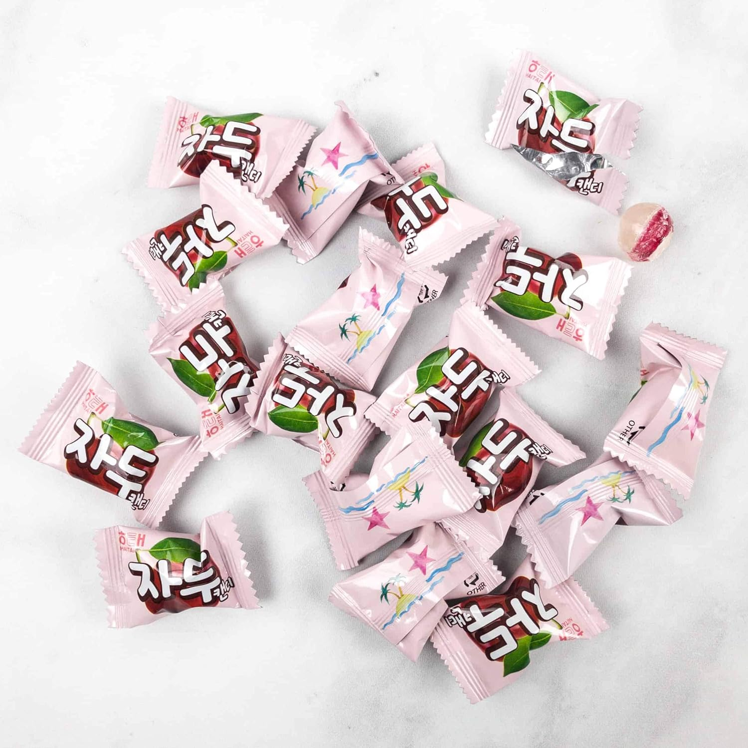 Haitai Plum Flavor Candy 130 G