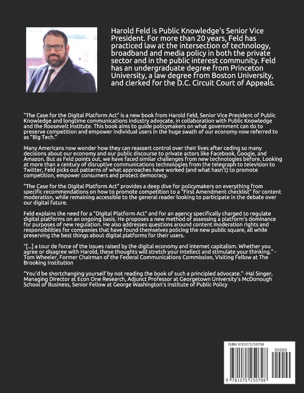 The Case for the Digital Platform Act: Breakups, Starfish Problems, & Tech Regulation