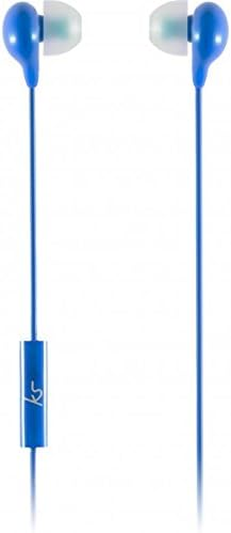 Kitsound Kit Sound Dublin Earbuds with Carrying Pouch, Blue KSDBLNBL image number 1