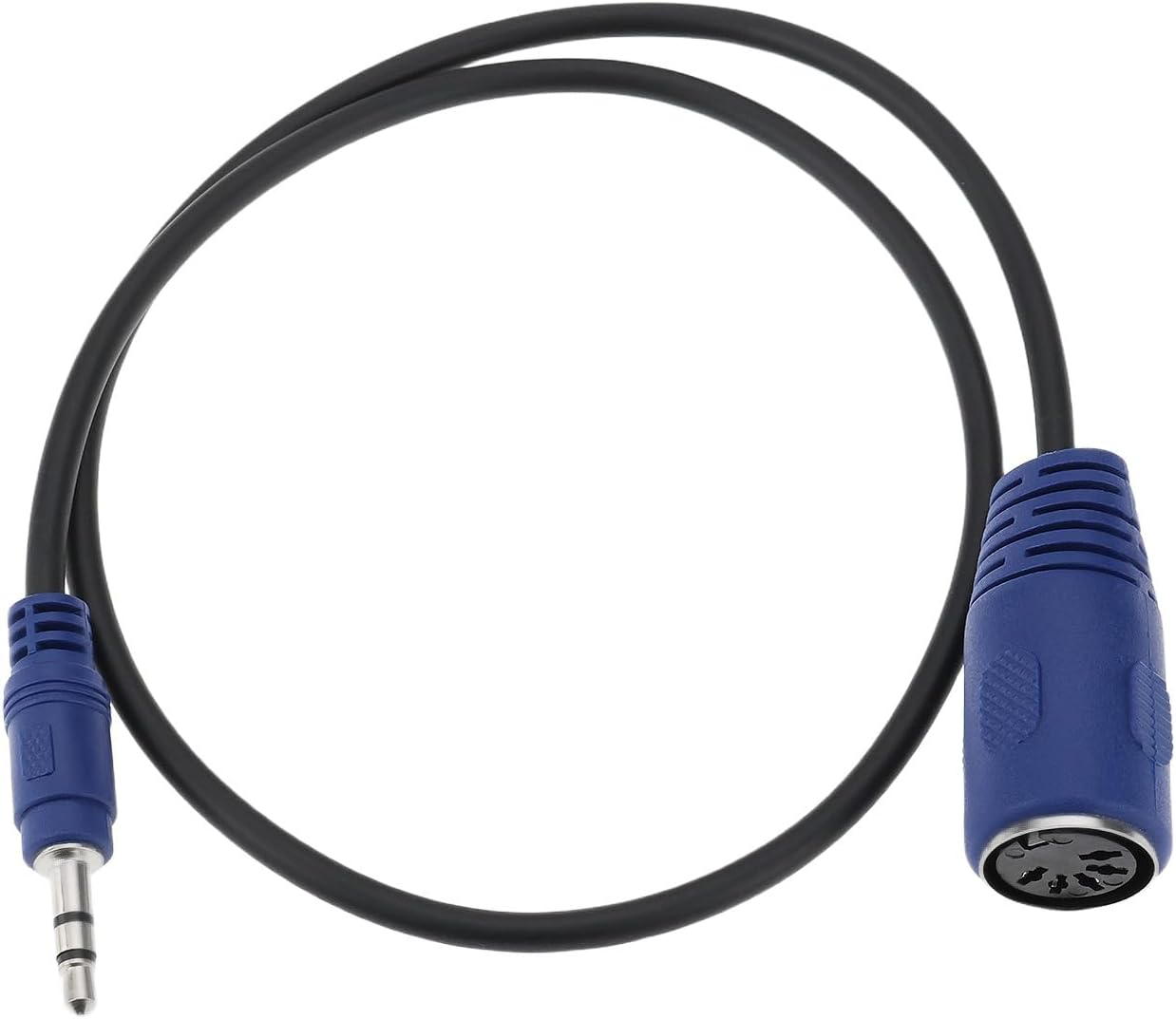 5 Pin MIDI Female to TRS 3.5Mm Male Cable Compatible with Akai MPC Studio MPC Touch MPX8 SQ-1, Straight TRS image number 5