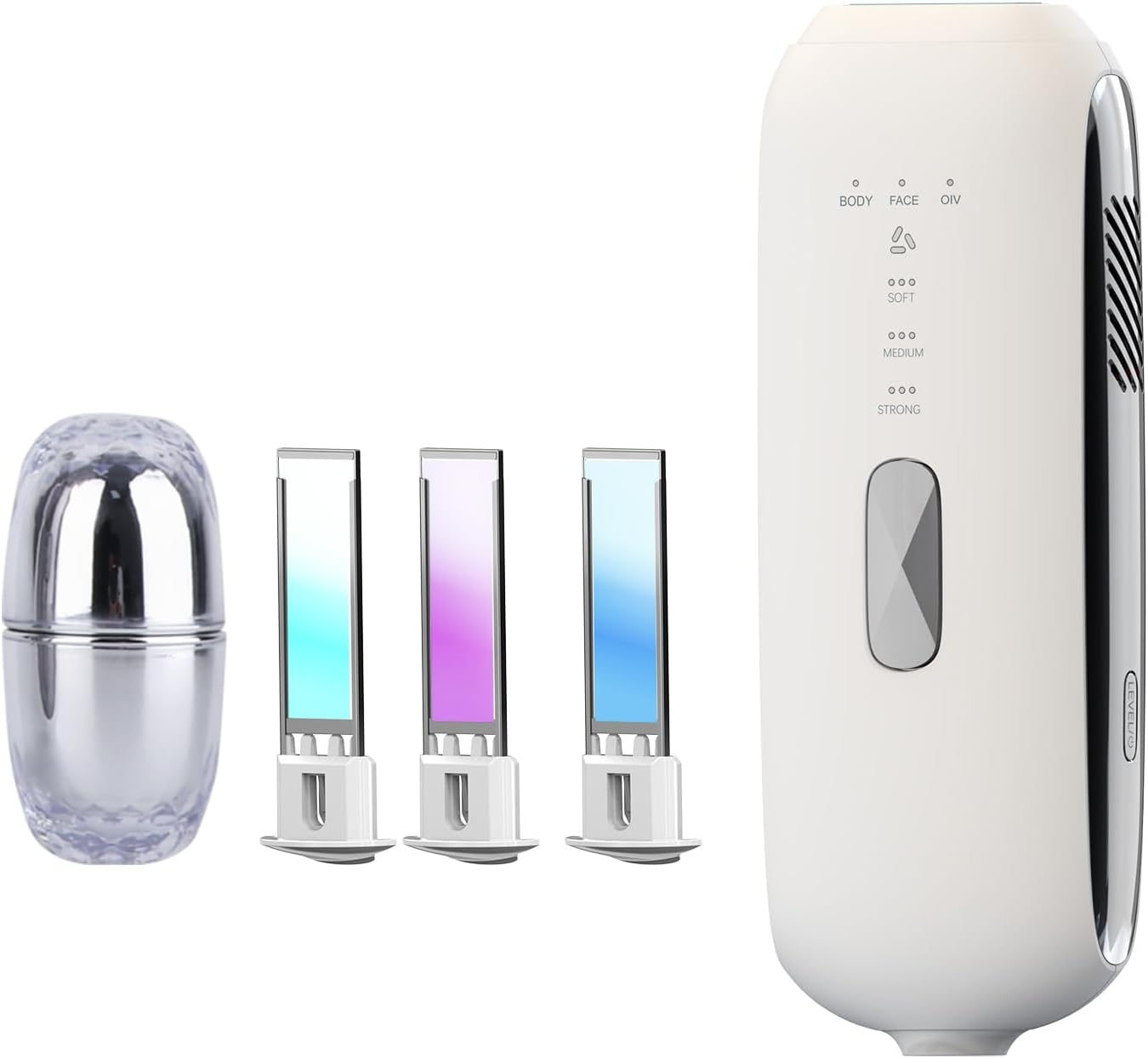 LESCOLTON IPL Hair Removal, 3 Heads Painless Laser Hair Removal Device for Men and Women - Epilation for Body and Face