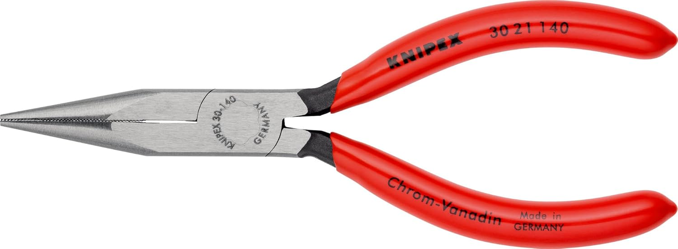 Knipex 30 21 140 Long Nose Plier, 42 Mm Jaw Length X 2.5 Mm Tips Width image number 3