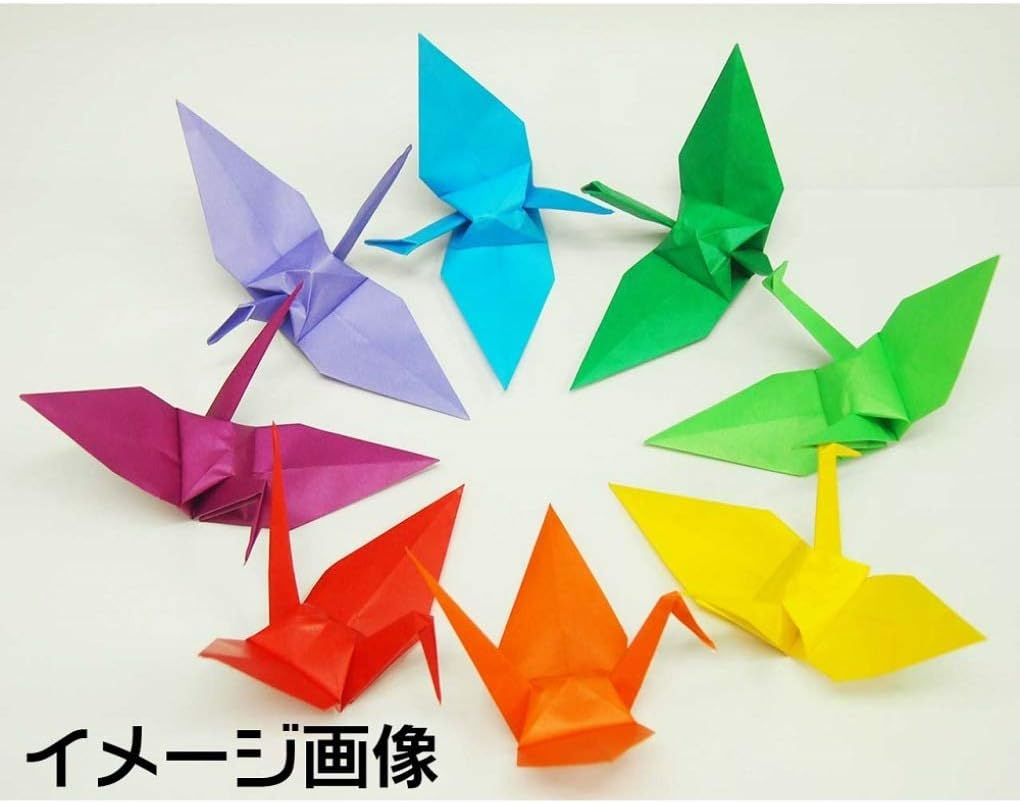 Toyo 001024 Origami 50 Colors Origami 2.8 Inches (7 Cm) Square 1000 Sheets image number 2