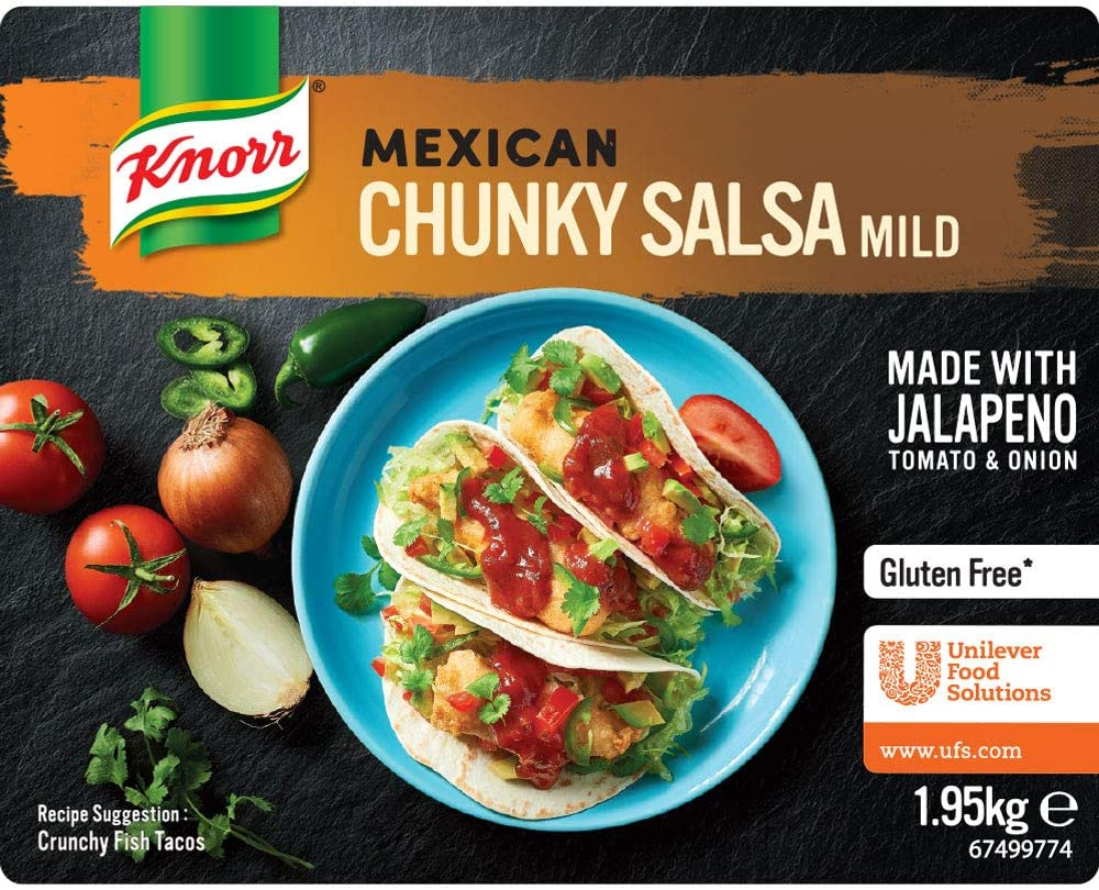 Knorr Mexican Sauce Chunky Salsa Gluten Free, 1.95 Kg image number 3