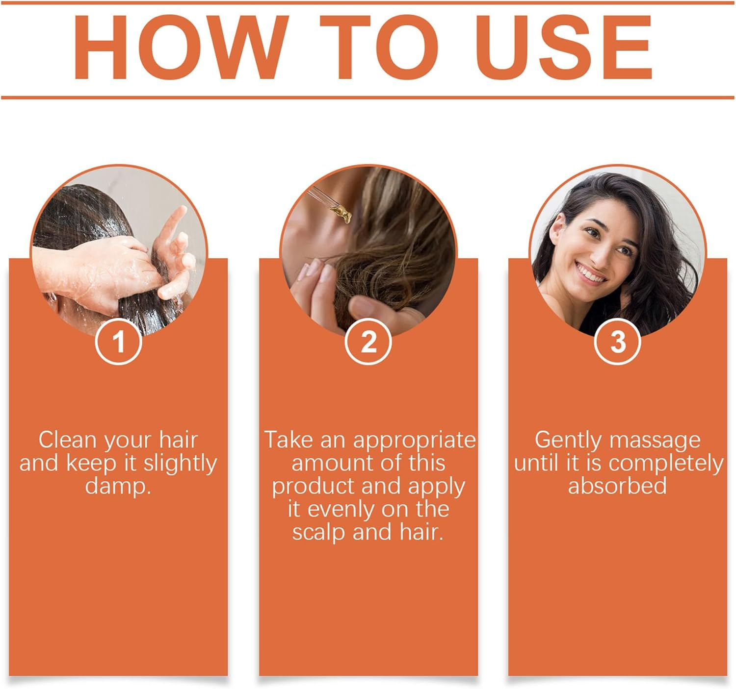 Hair Oil 50Ml Lightweight Moisturizing Serum for Dry, Frizzy & Damaged Hair | Frizz Control, Split End Treatment & Scalp Nourishment image number 2