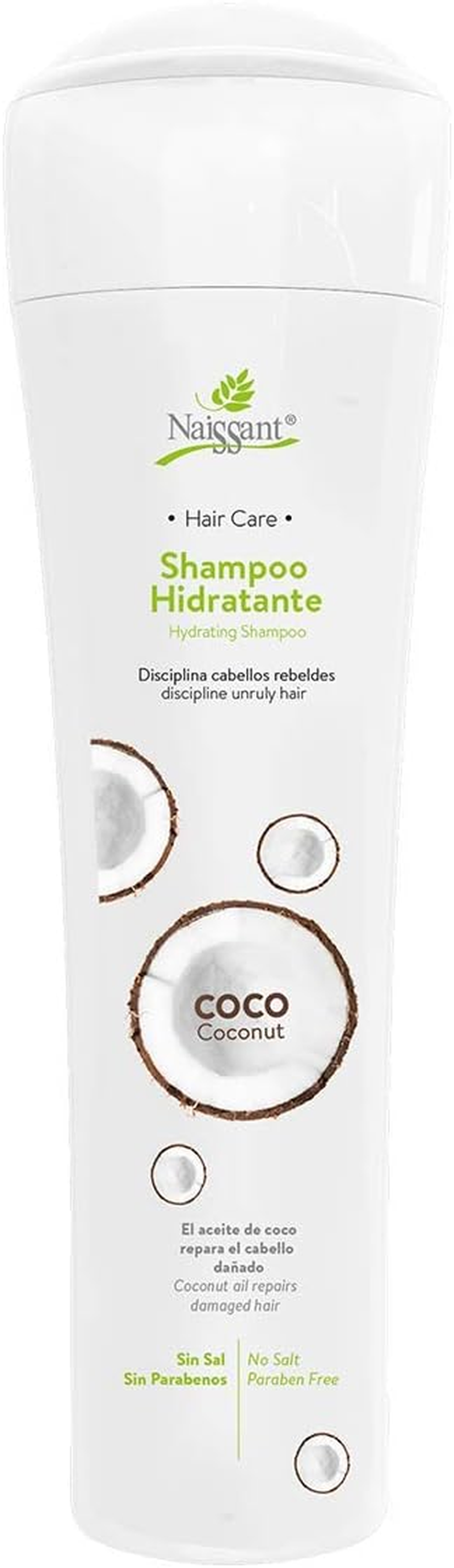 Naissant Shampoo Coconut - Coco, 10.1 Fluid Ounce (300Ml)