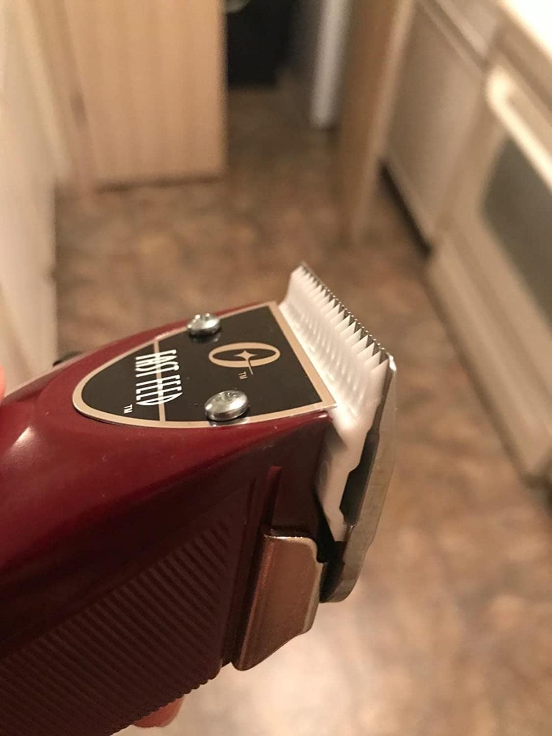 4Pcs Oster Fast Feed Clipper Ceramic Blade - Pet Dog Cat Grooming Clipper Replacement Blades, for A5 Trimmer Series, for Andis 18 Teeth Detachable Ceramic Blade Part, for Wahl KM2 KM5 KM10 image number 3