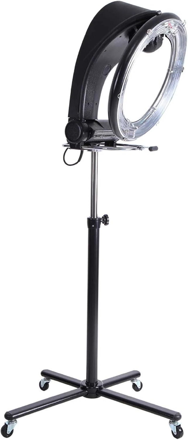 Standing Hair Dryer Accelerator Colour 360 Rotating Halo Rolling Salon Equipment image number 1
